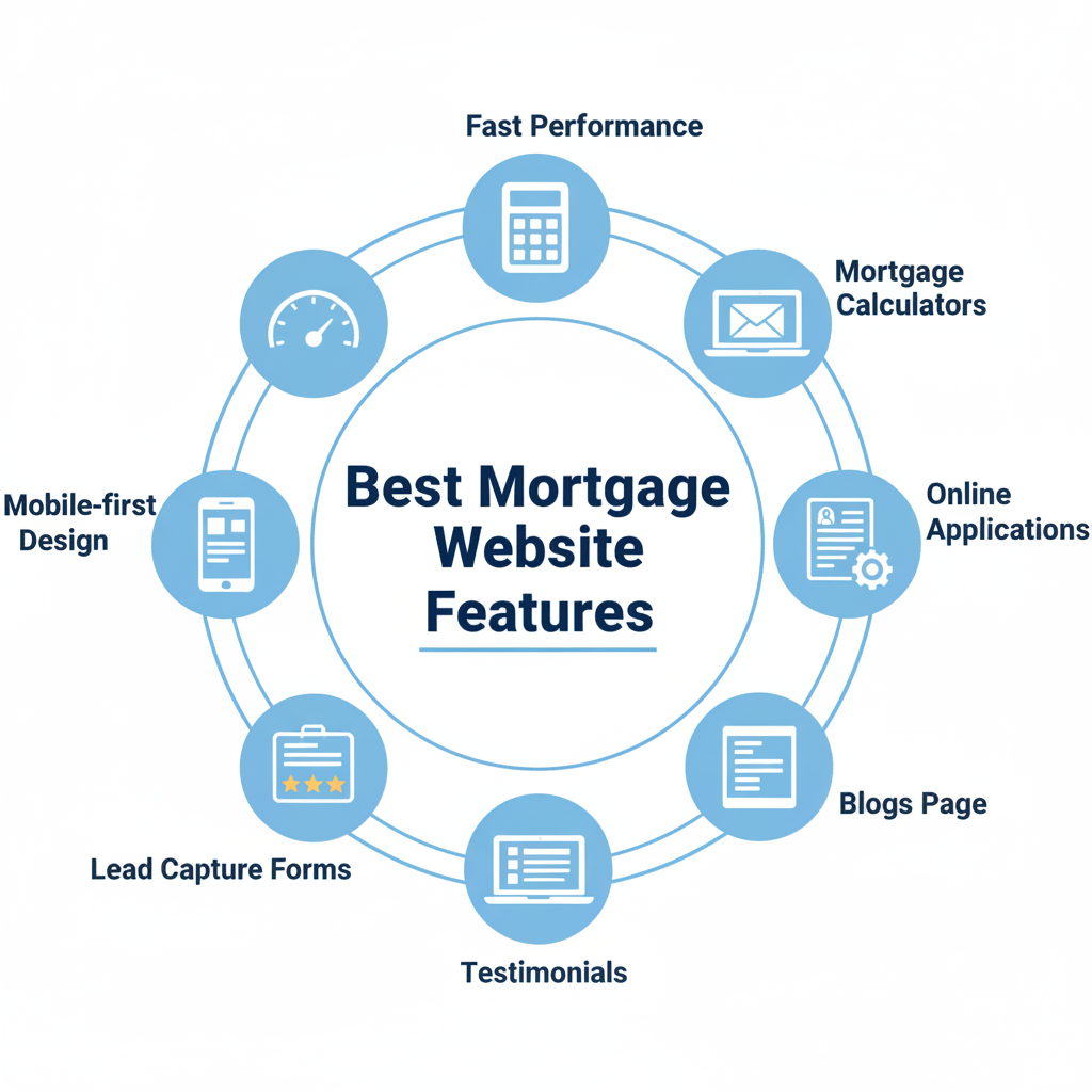 mortgage website design in texas