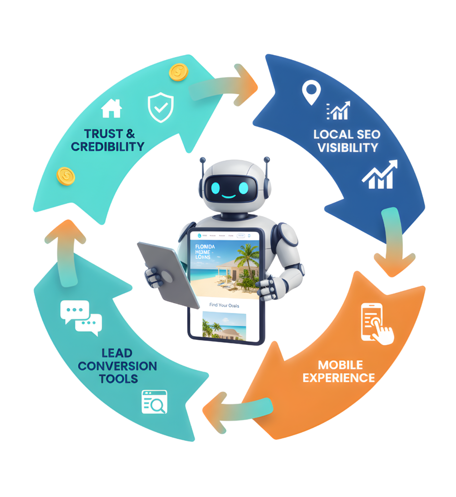 mortgage website design