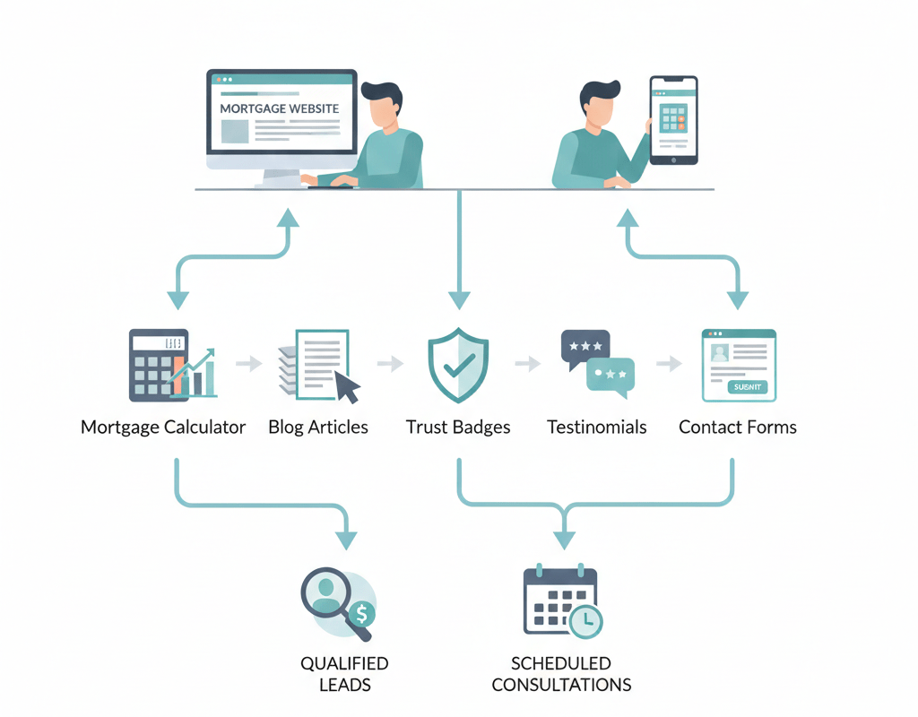 Design Mortgage Websites