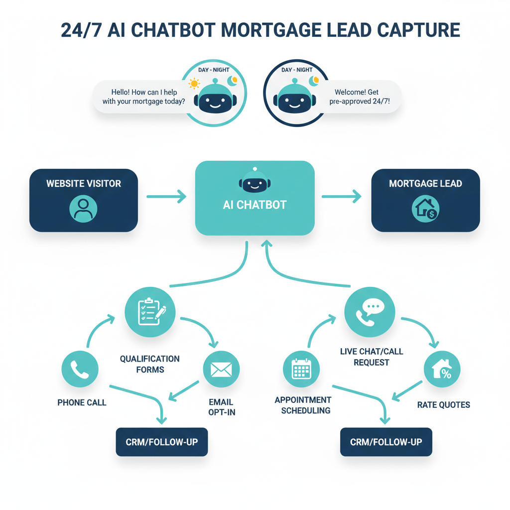 ai chatbot for mortgage website