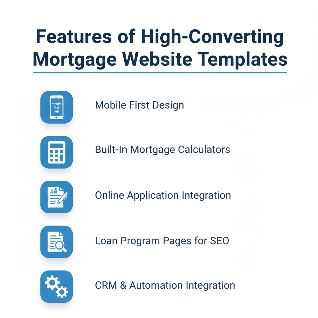 Mortgage Website Templates