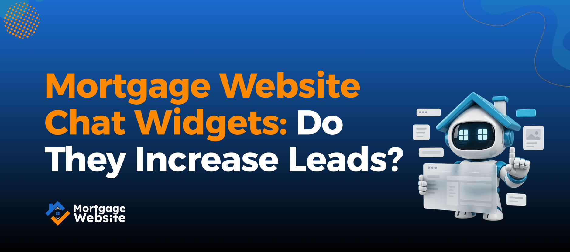 Mortgage Website Chat Widgets