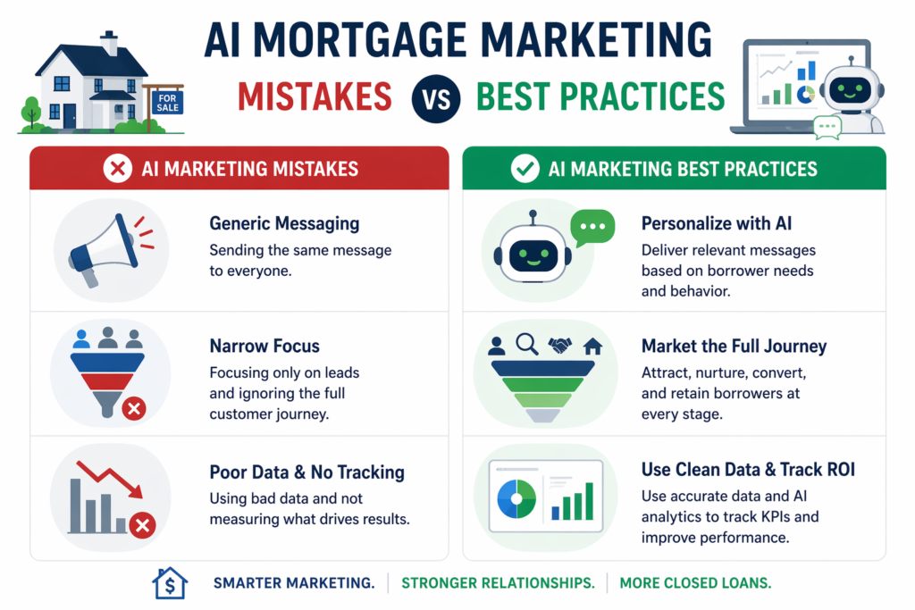 AI Mortgage Marketing Mistakes